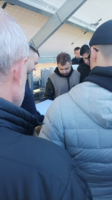 Фото з відвідин підприємства