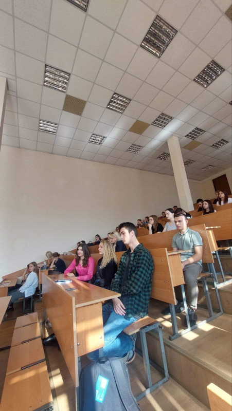 Фото із зустрічі у Львівській політехніці