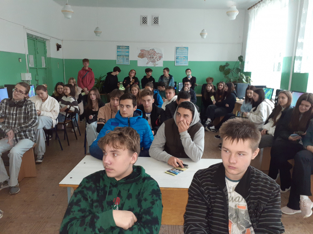 Фото з профорієнтаційного заходу