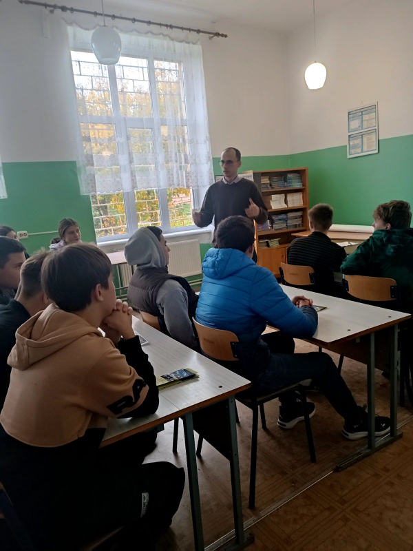 Фото з профорієнтаційного заходу