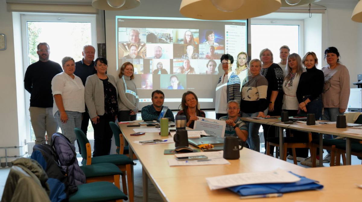 Фото з тренінгу в Естонії