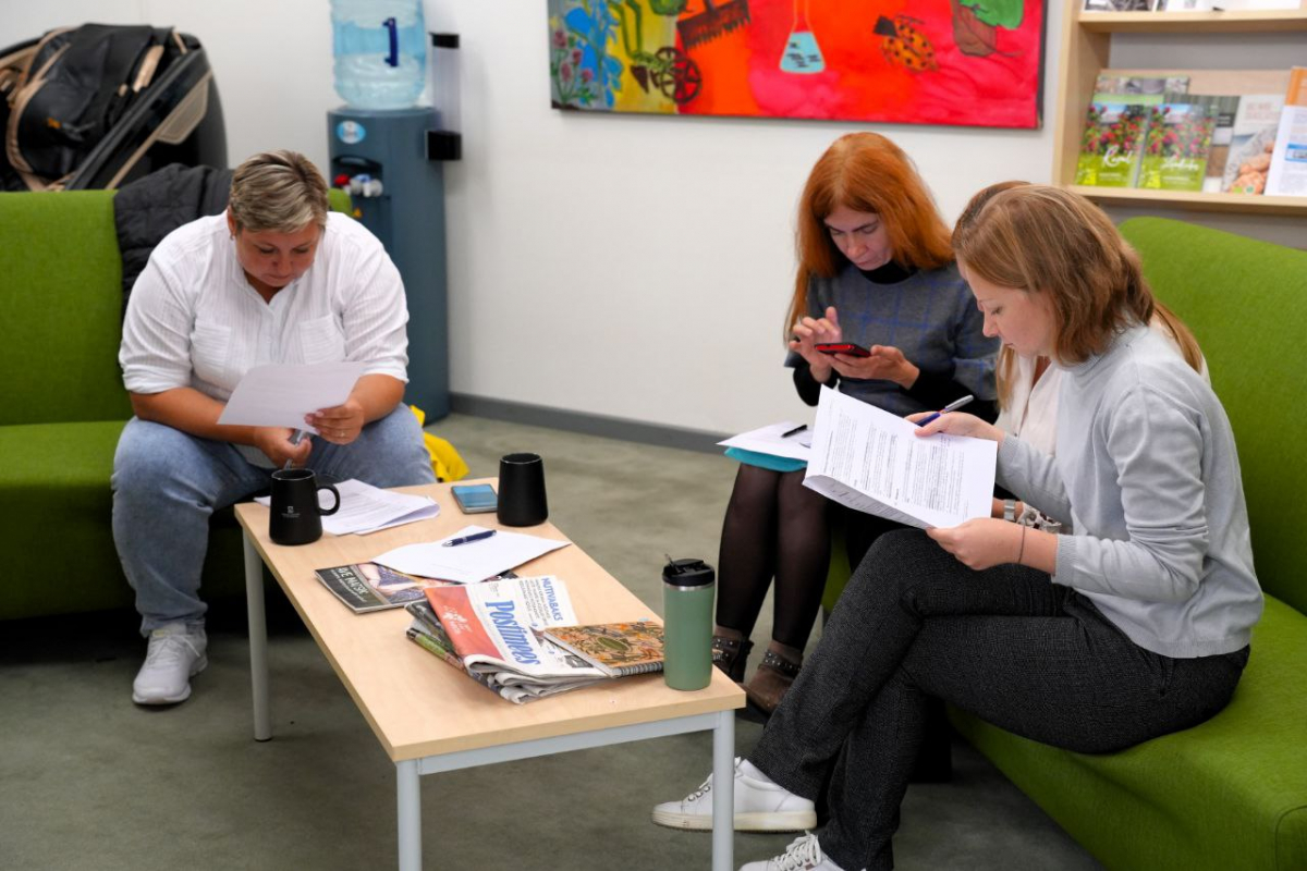 Фото з тренінгу в Естонії