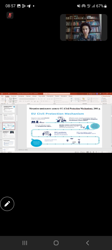 Скріншот з онлайн-лекції