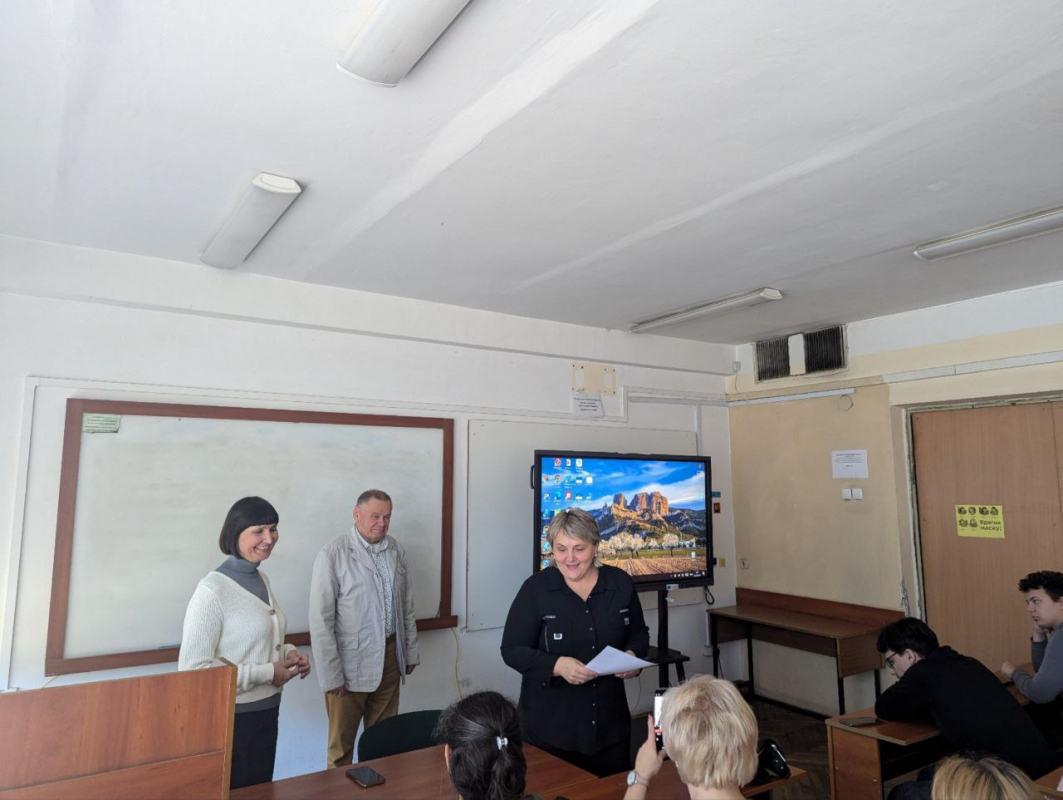 Фото з конференції студентів