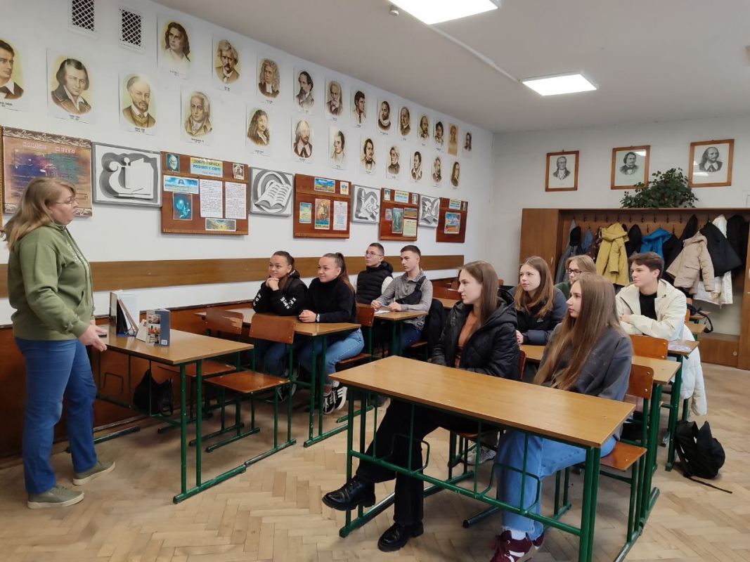 Фото з профорієнтаційного заходу