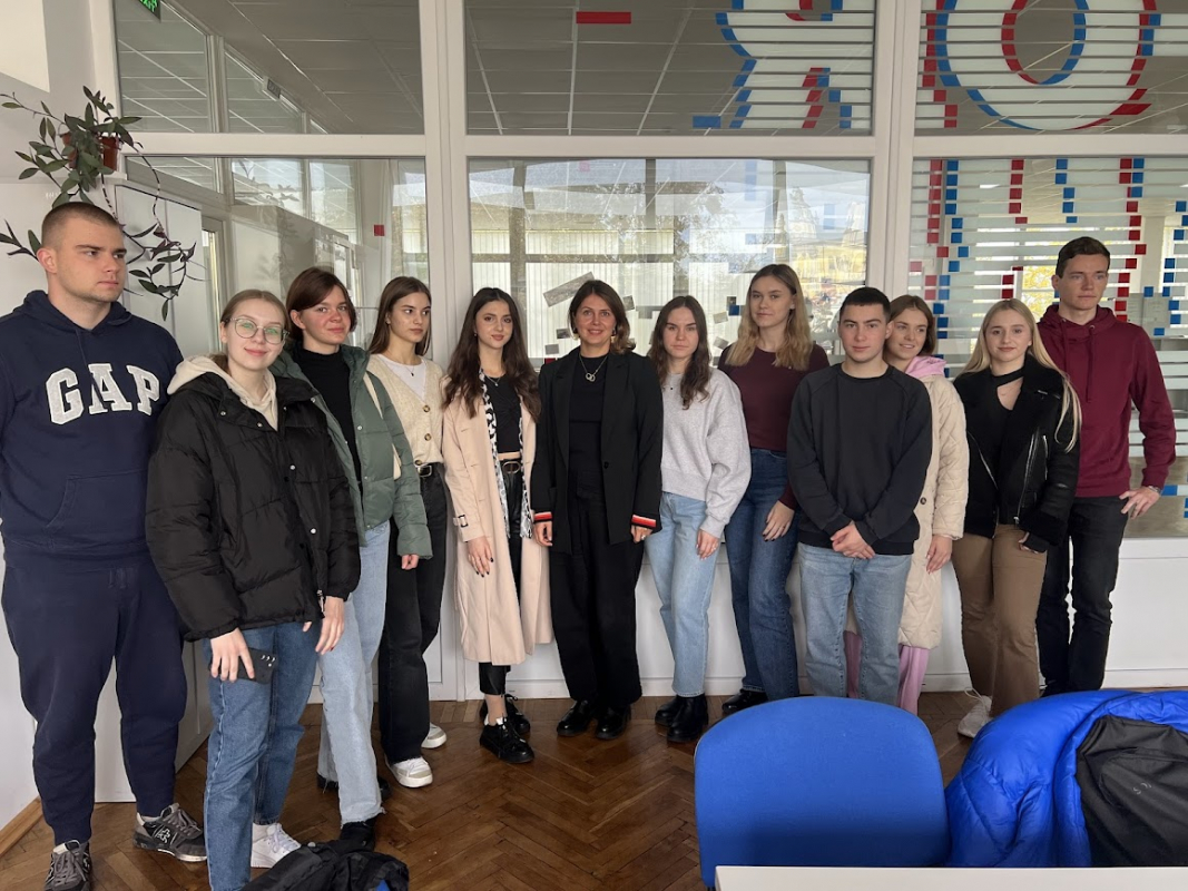 Фото із зустрічі у Львівській політехніці