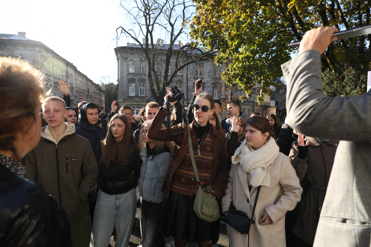 Фото з відвідин Львівської політехніки