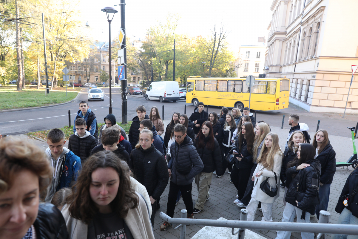 Фото з відвідин Львівської політехніки