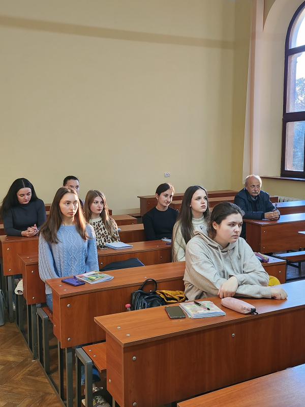 Фото із зустрічі у Львівській політехніці