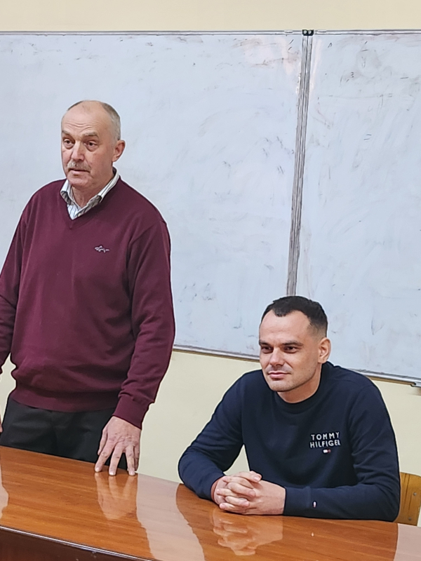 Фото із зустрічі у Львівській політехніці