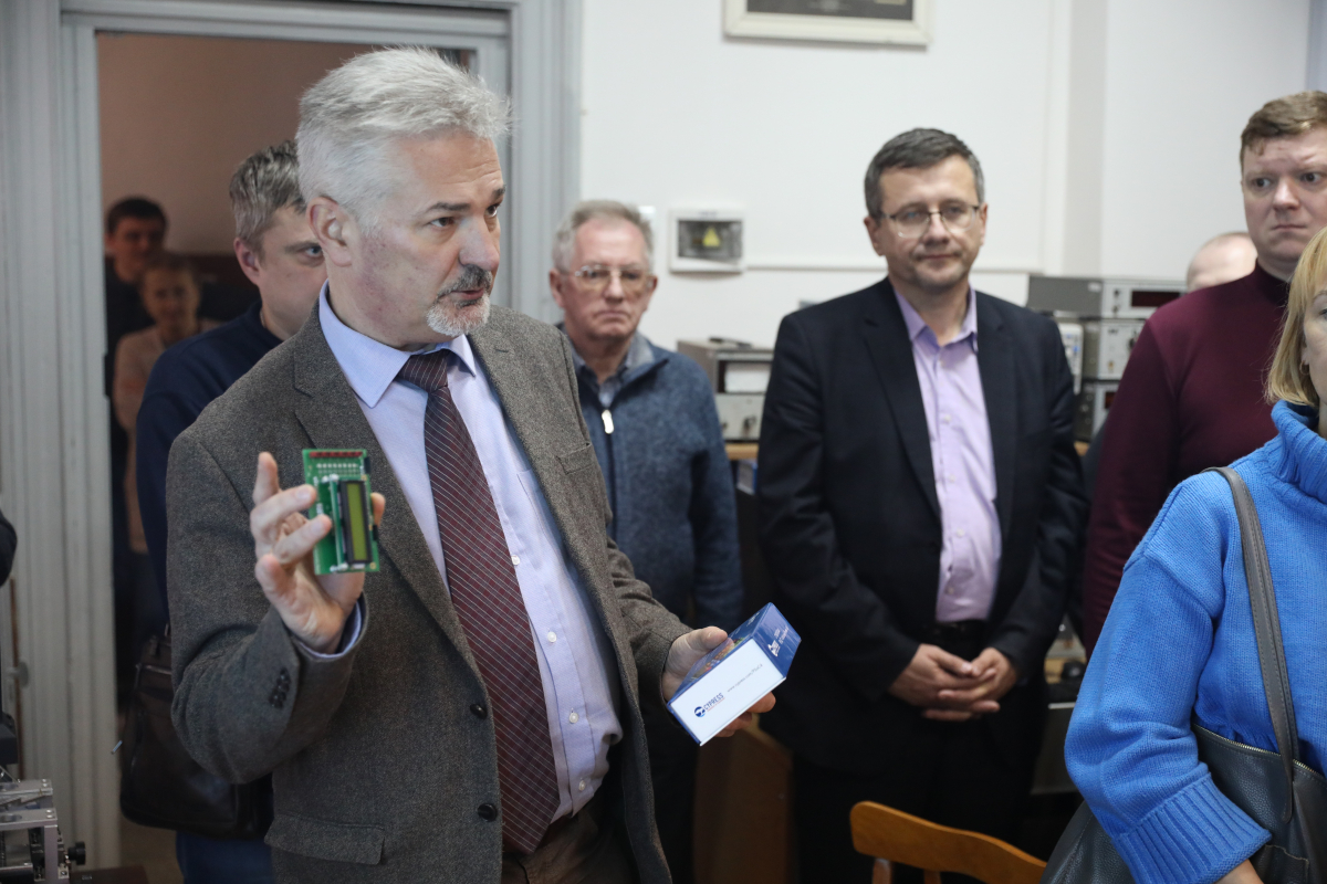 Фото з відкриття лабораторії