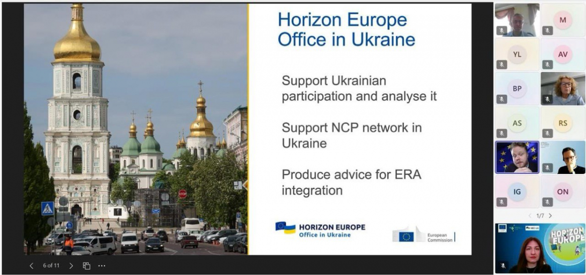 Скріншот з онлайн-семінару