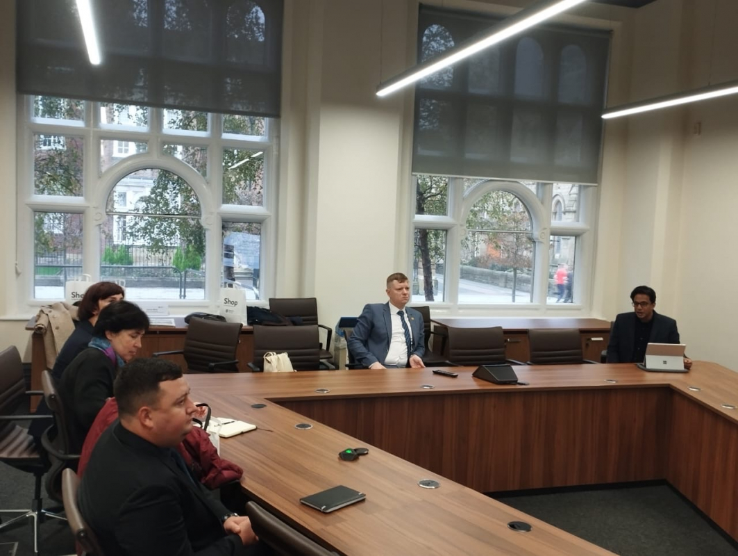 Фото з відвідин Northumbria University