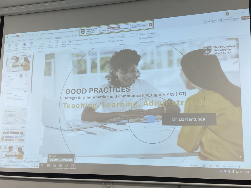 Фото з відвідин Northumbria University