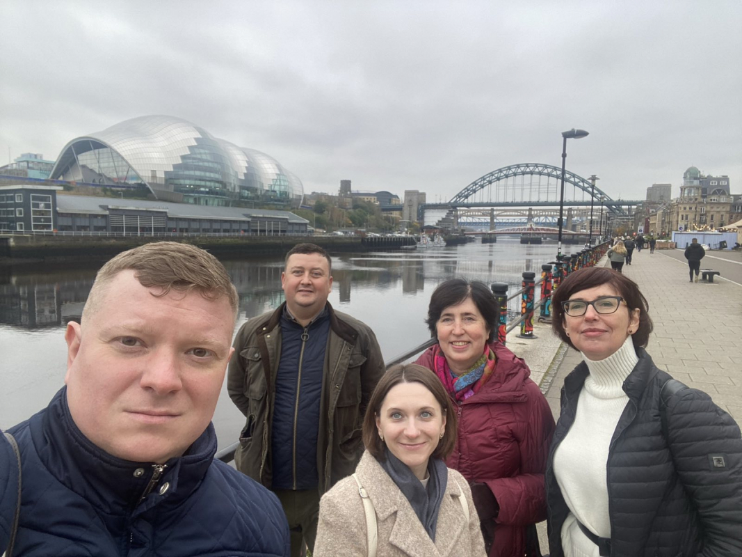 Фото з відвідин Northumbria University