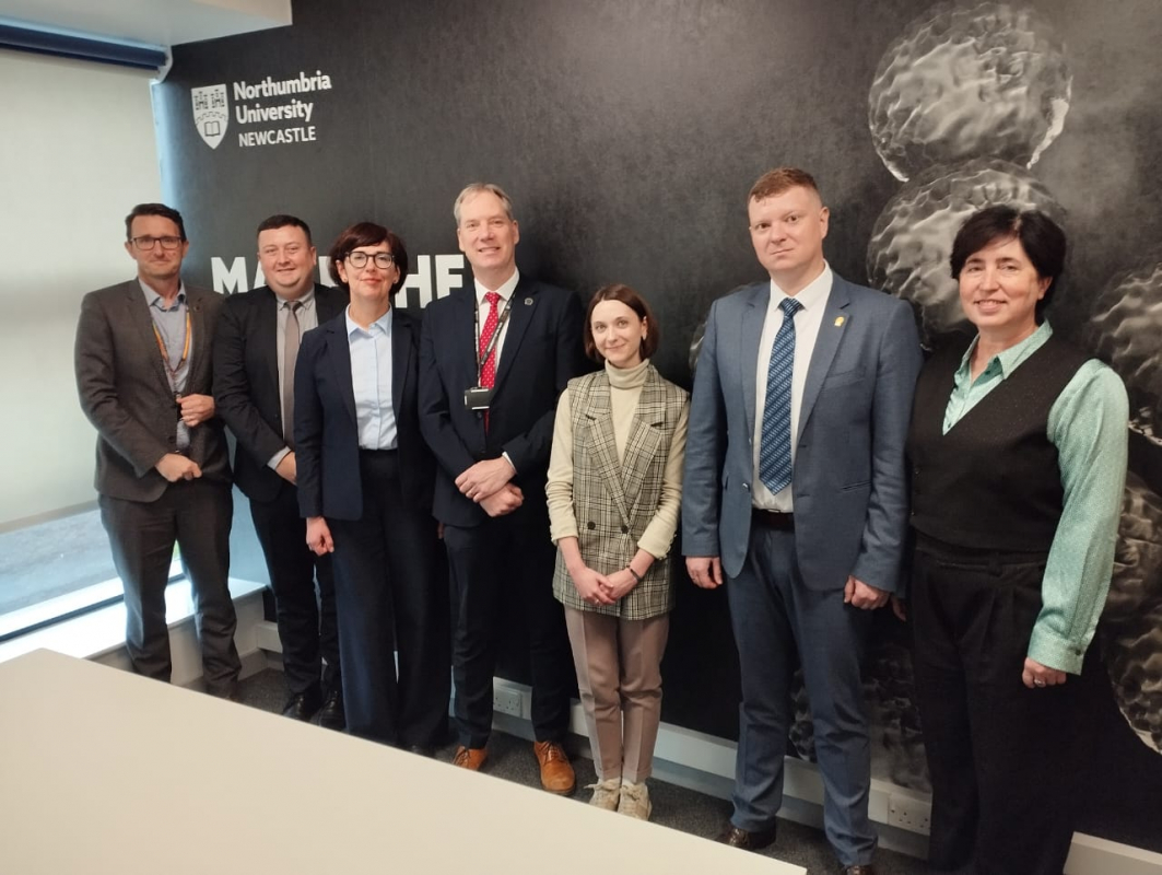 Фото з відвідин Northumbria University