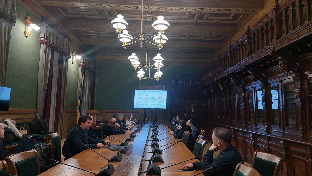 Фото із заходу у Львівській політехніці