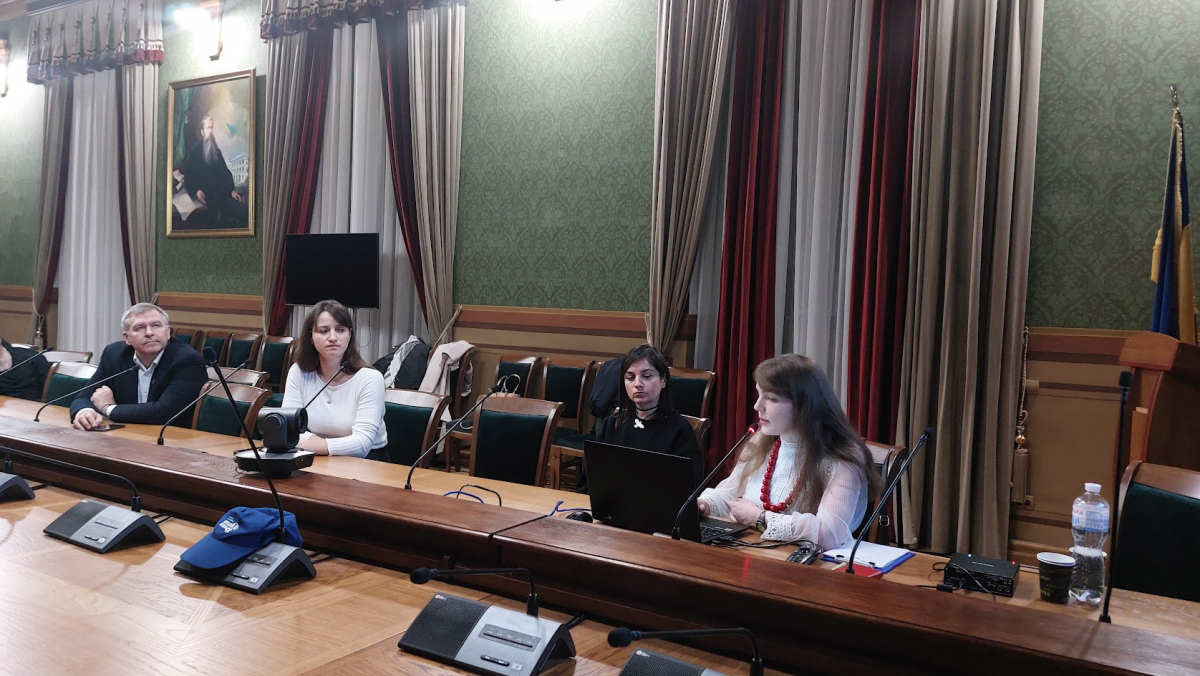 Фото із заходу у Львівській політехніці