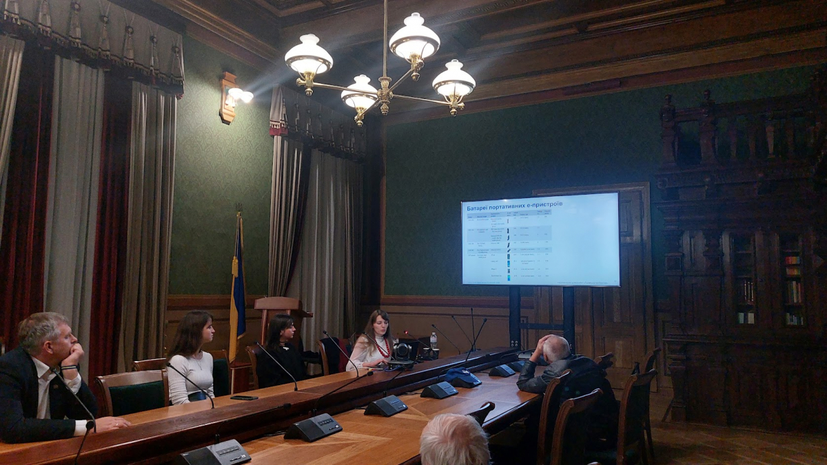 Фото із заходу у Львівській політехніці