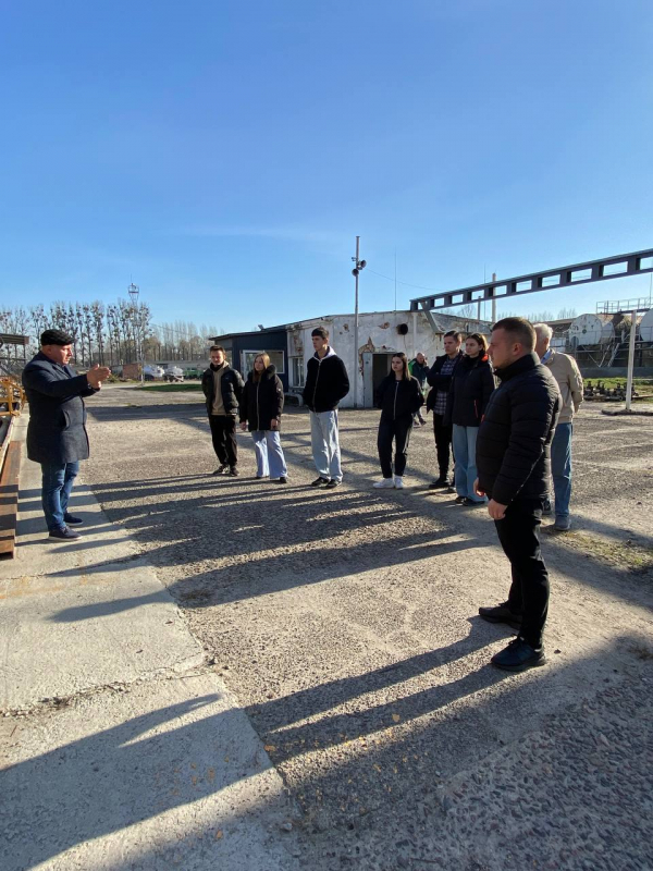 Фото з відвідин підприємства