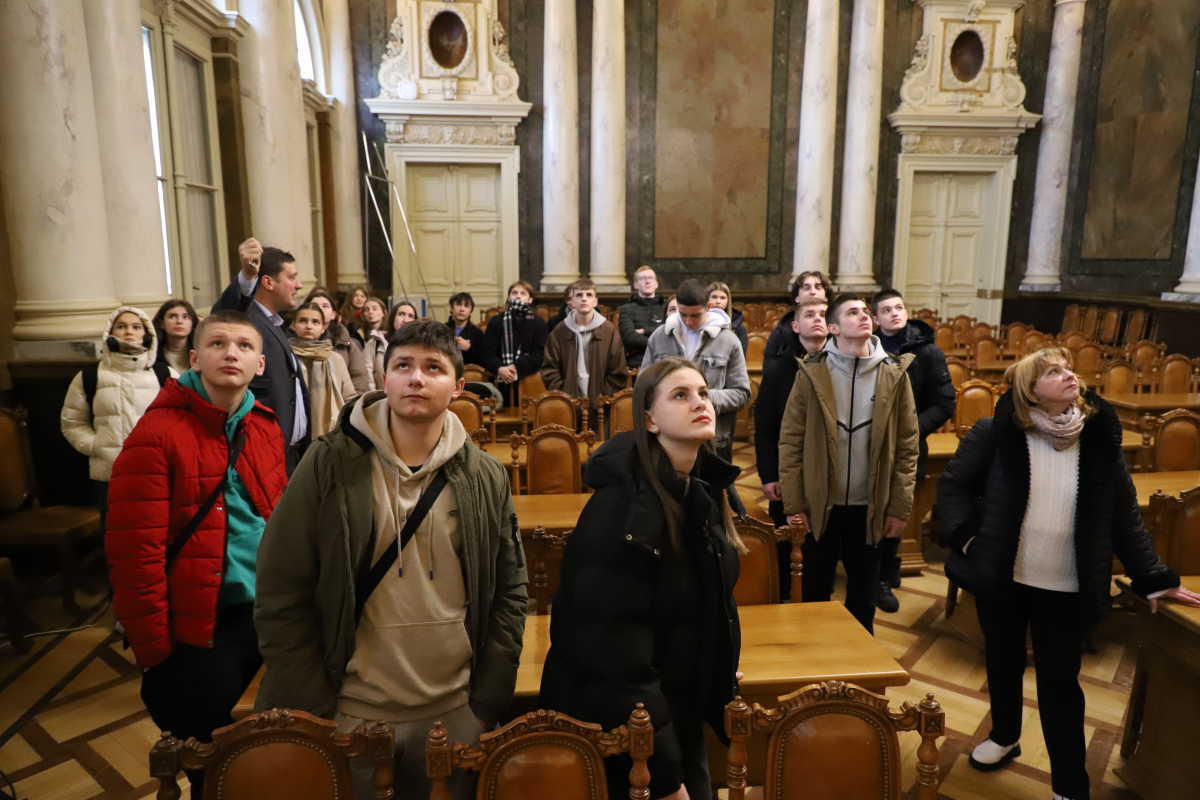 Фото із зустрічі у Львівській політехніці