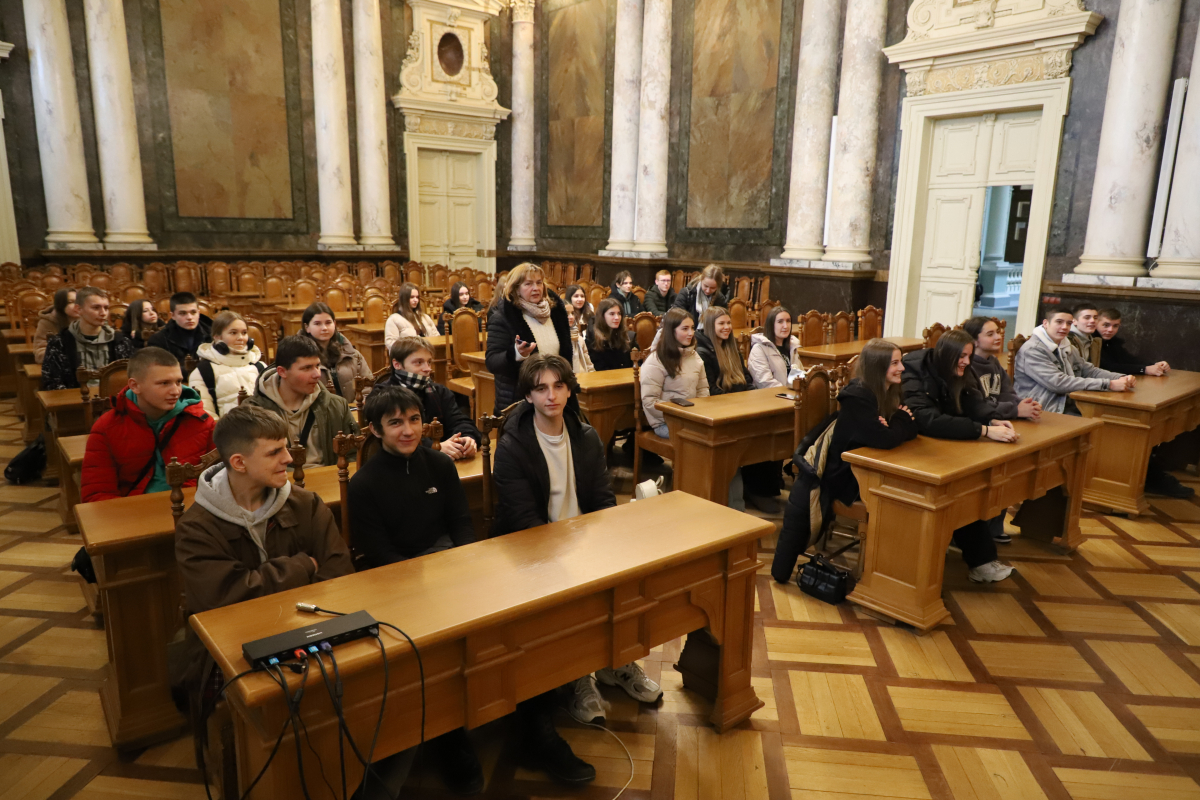 Фото із зустрічі у Львівській політехніці