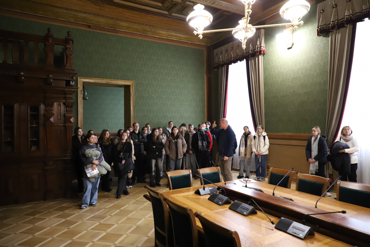 Фото із зустрічі у Львівській політехніці