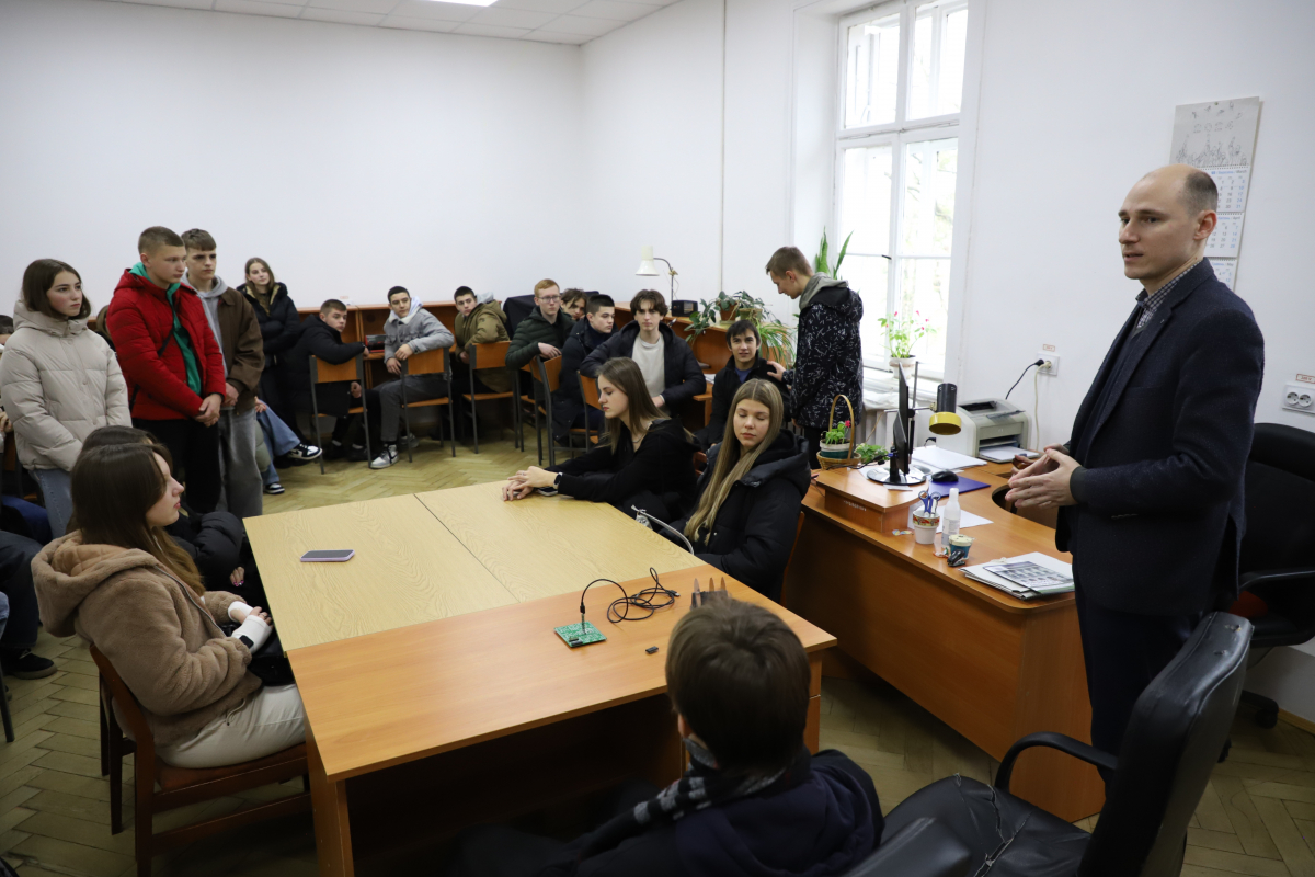 Фото із зустрічі у Львівській політехніці