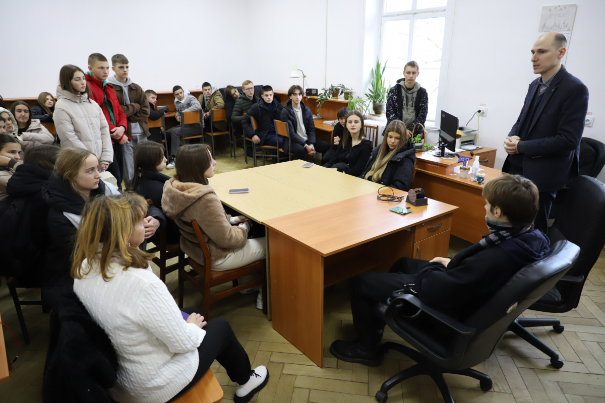 Фото із зустрічі у Львівській політехніці