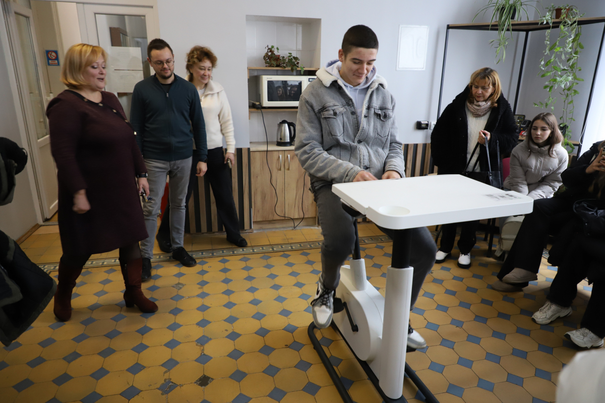 Фото із зустрічі у Львівській політехніці