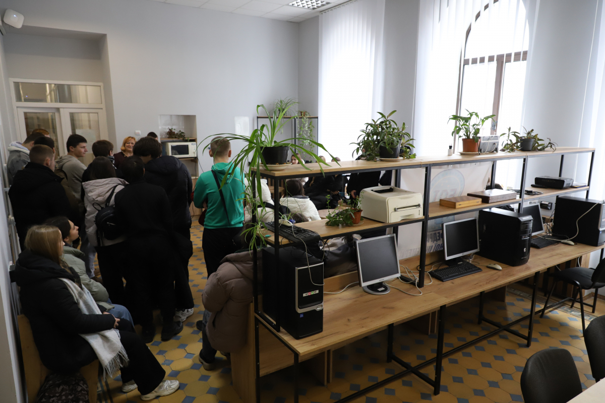 Фото із зустрічі у Львівській політехніці