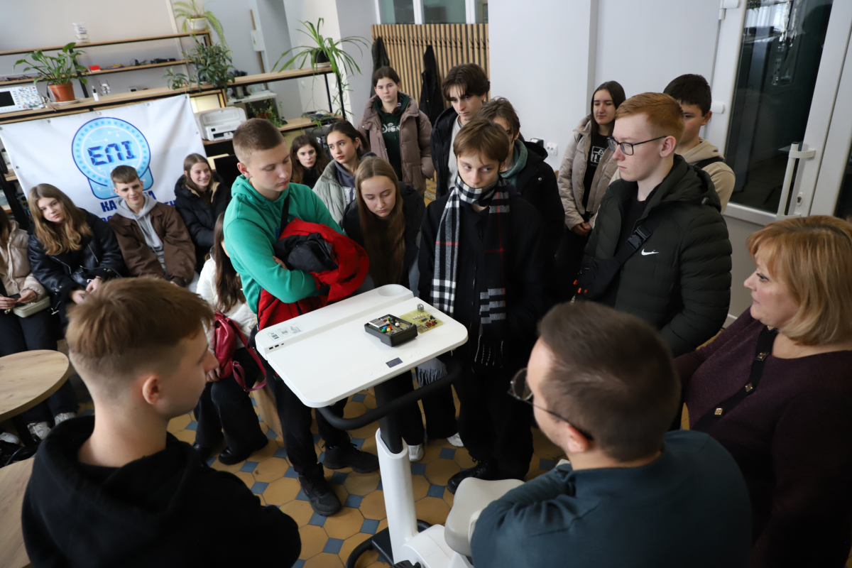 Фото із зустрічі у Львівській політехніці