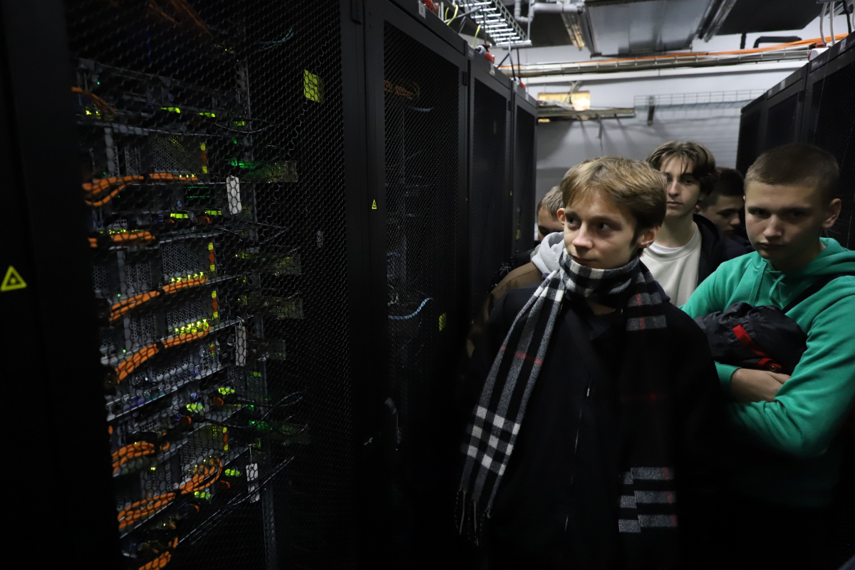 Фото із зустрічі у Львівській політехніці