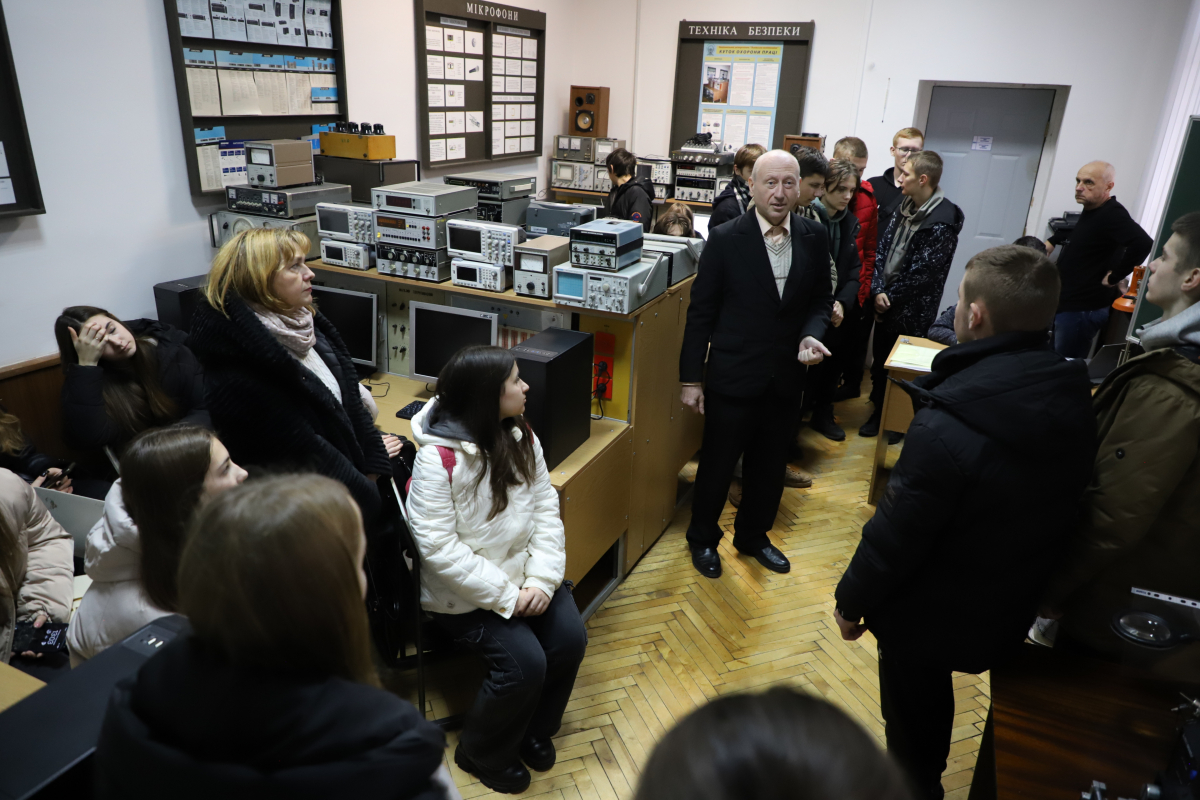 Фото із зустрічі у Львівській політехніці