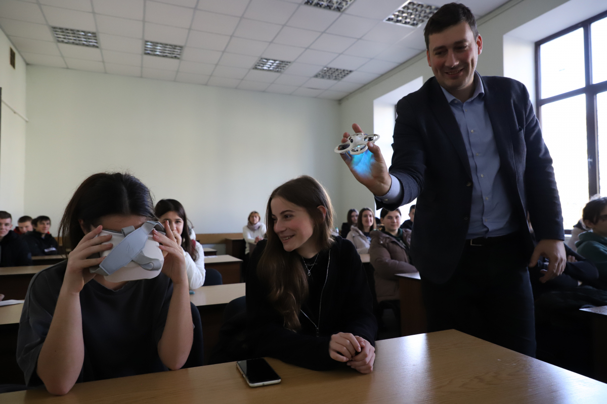 Фото із зустрічі у Львівській політехніці