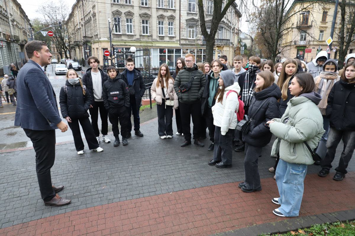 Фото із зустрічі у Львівській політехніці