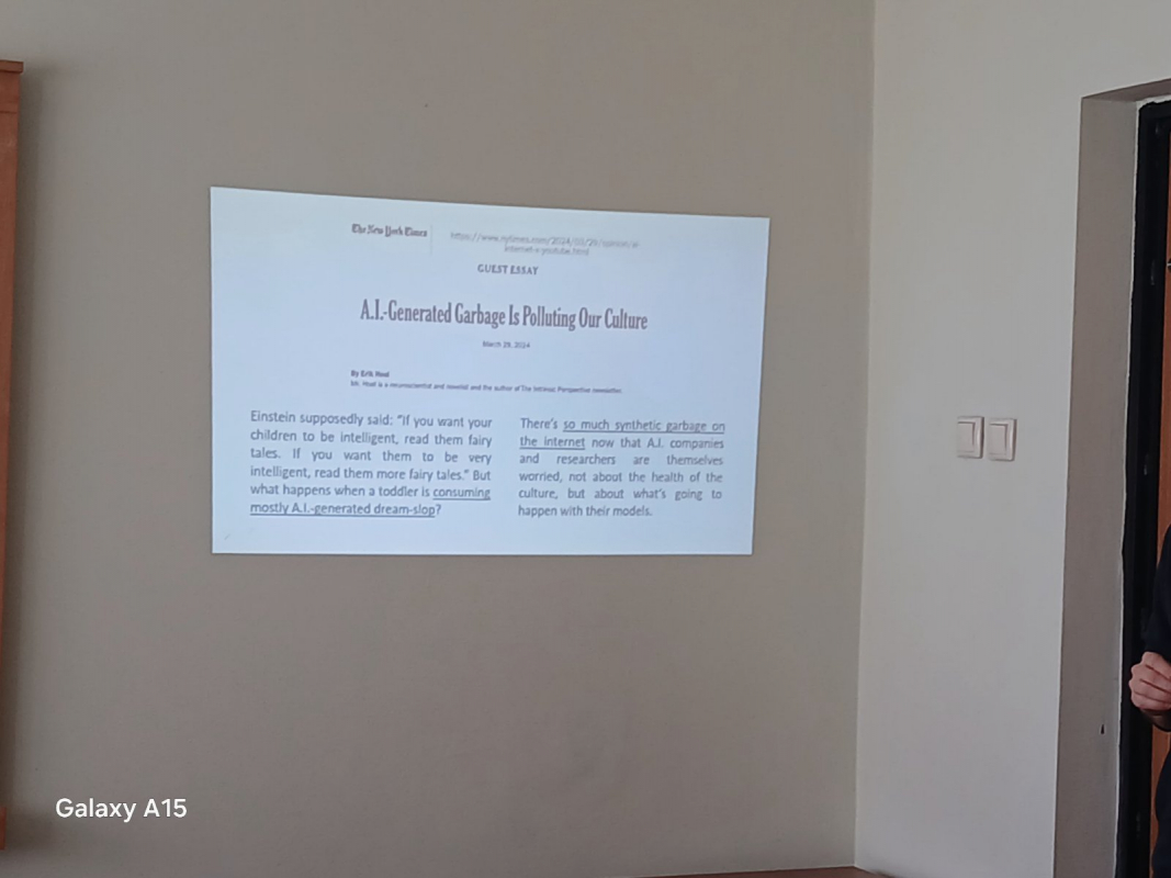 Фото із засідання гуртка