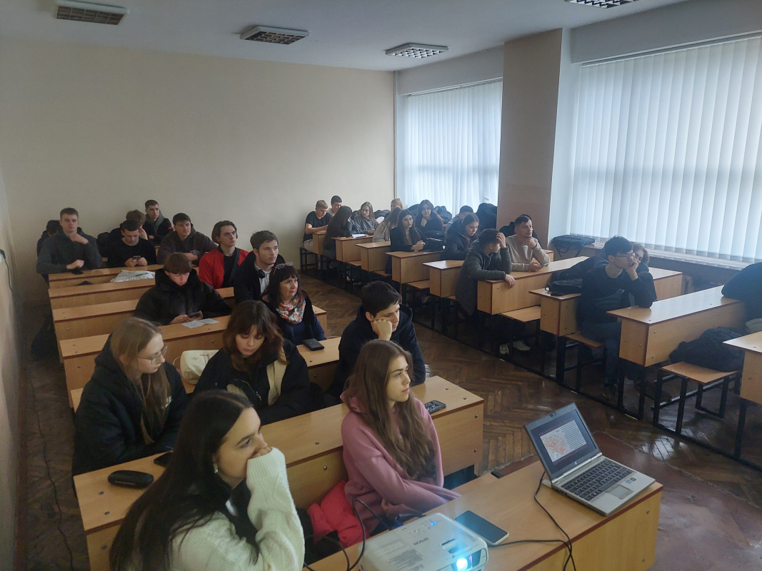 Фото із зустрічі у Львівській політехніці