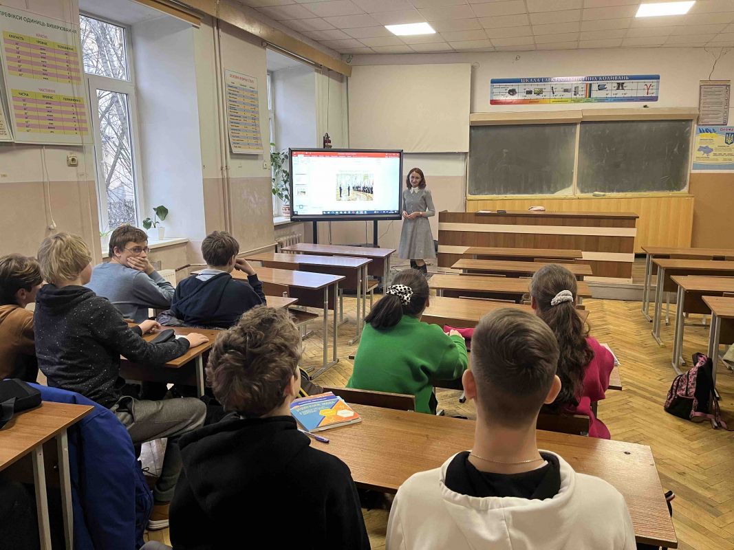 Фото з Днів Політехніки в ліцеї