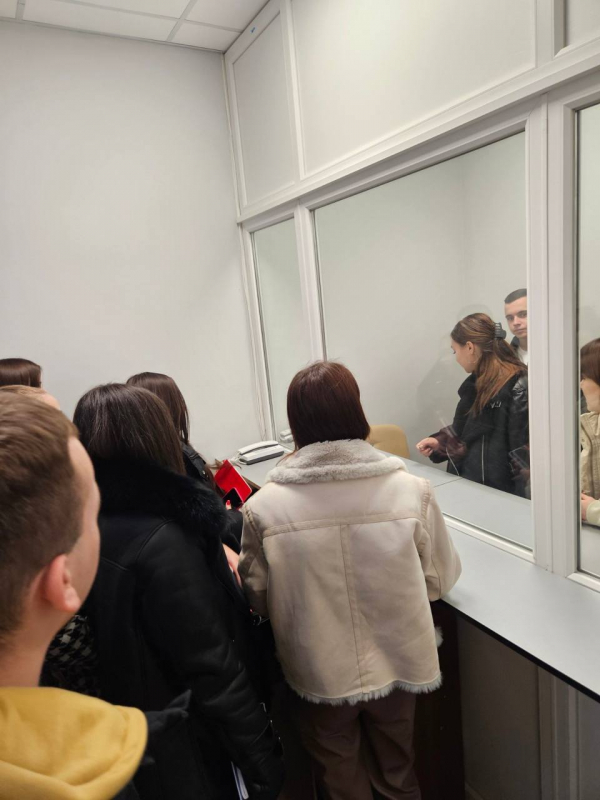 Фото з відвідин установи