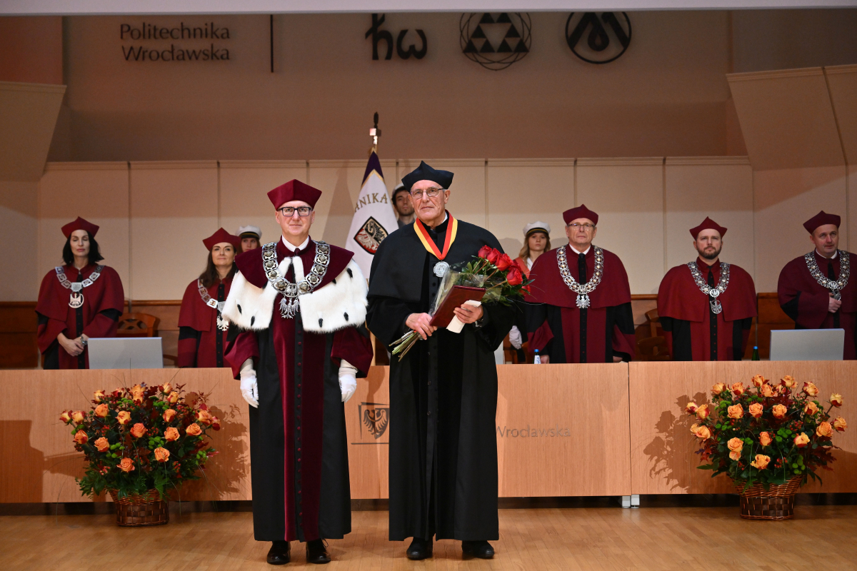 Фото з урочистостей у Вроцлавській політехніці