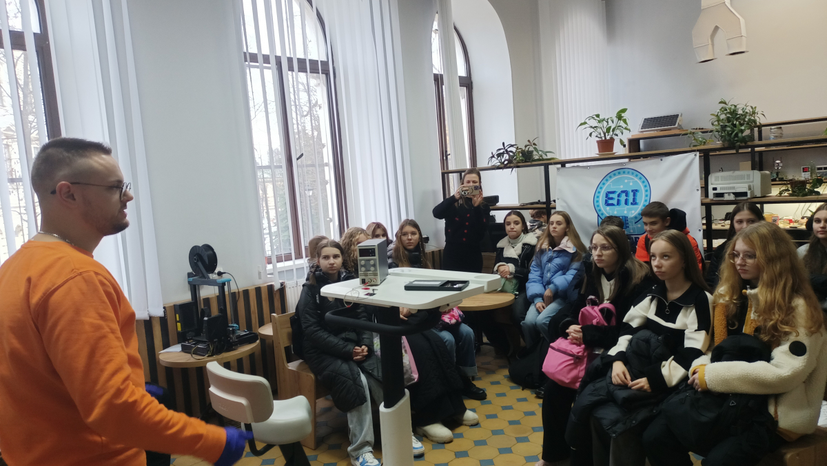Фото з відвідин Львівської політехніки