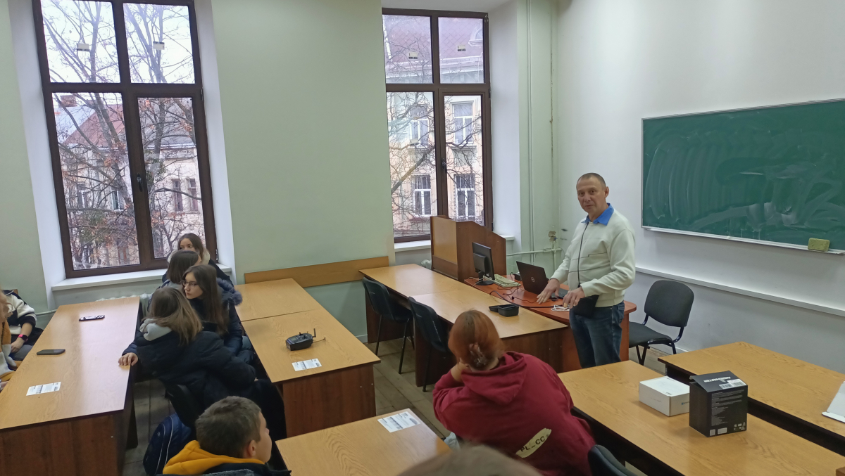 Фото з відвідин Львівської політехніки