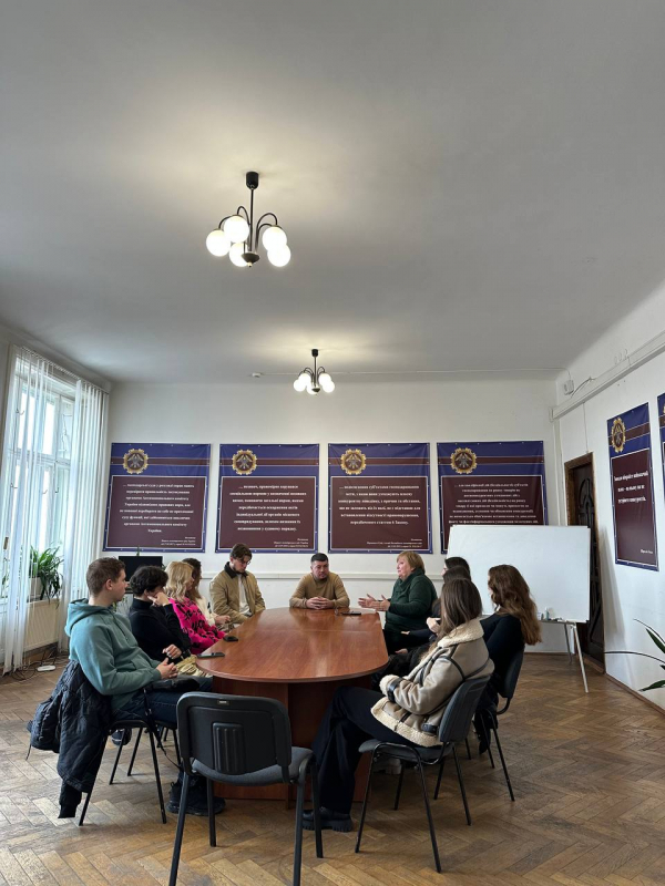 Фото з відвідин установи