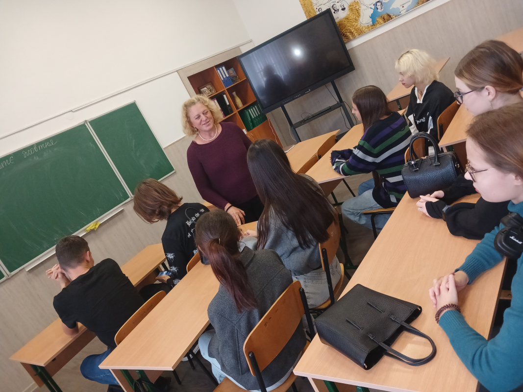 Фото з відвідин кафедри