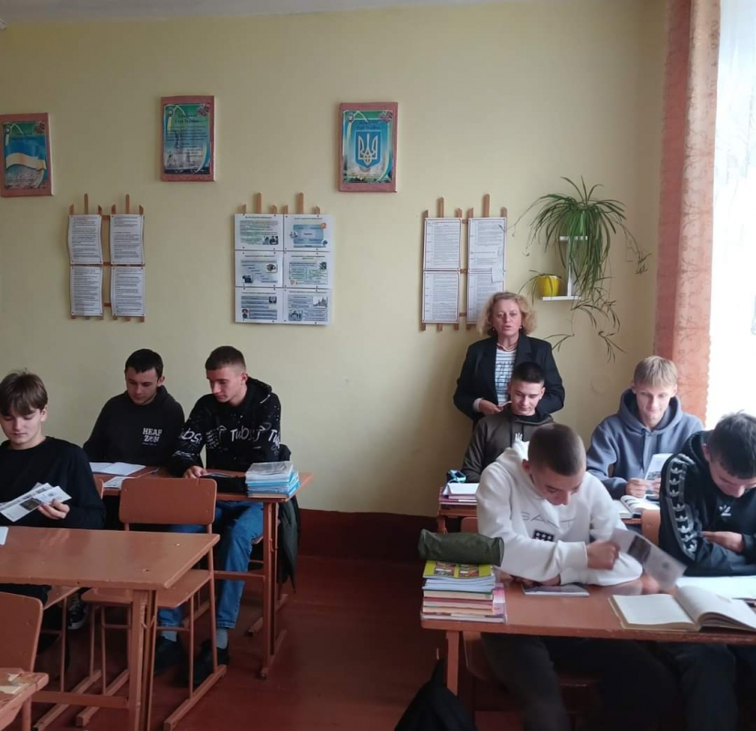 Фото з відвідин кафедри