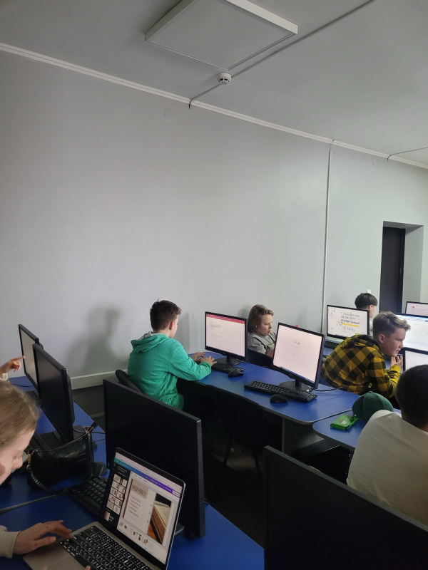 Фото з відвідин кафедри