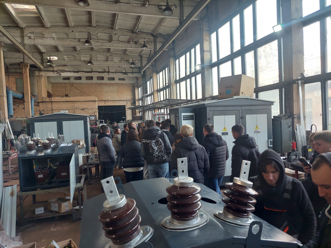 Фото з відвідин підприємства