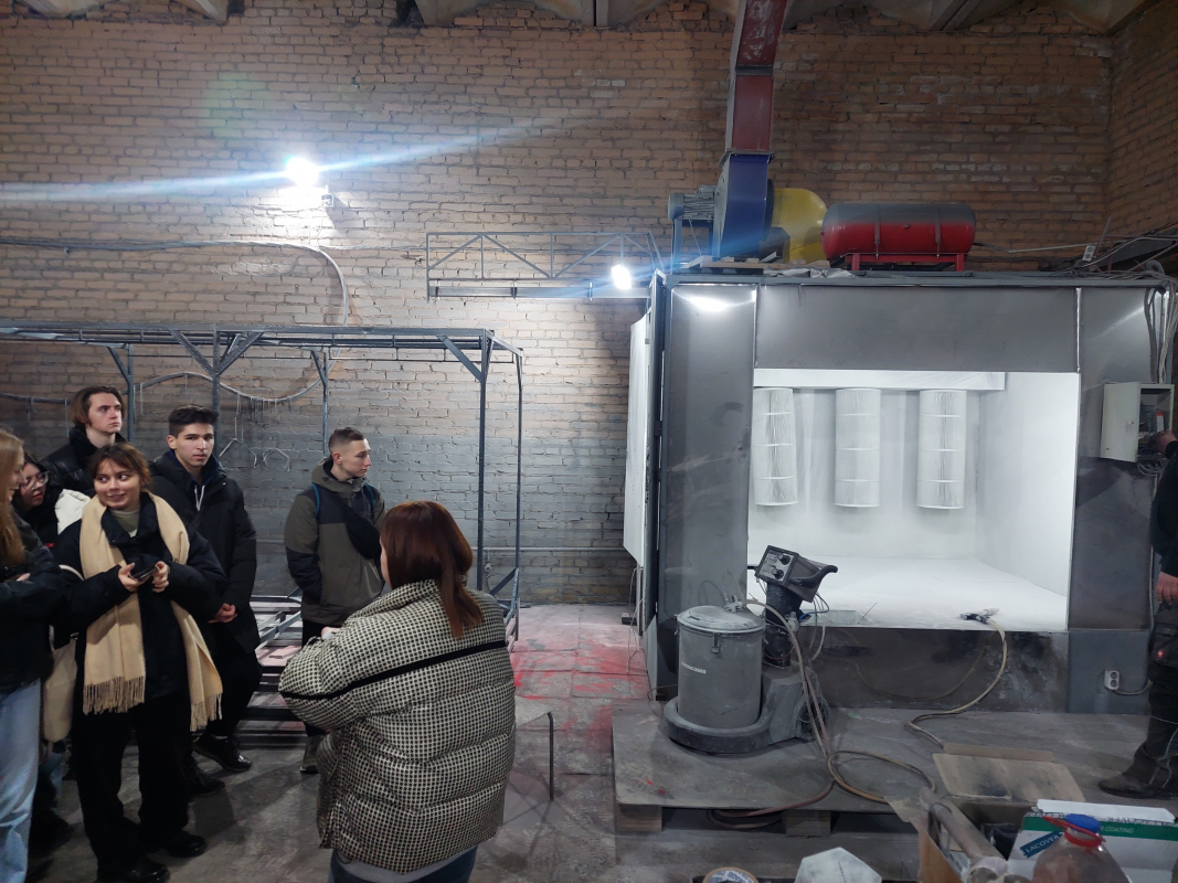 Фото з відвідин підприємства