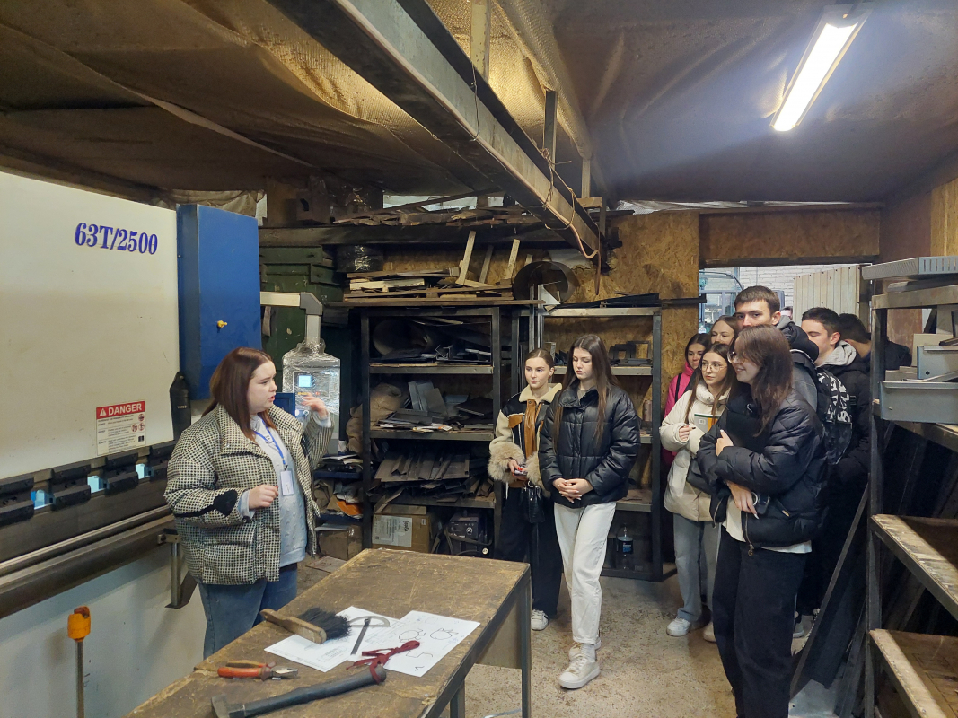 Фото з відвідин підприємства